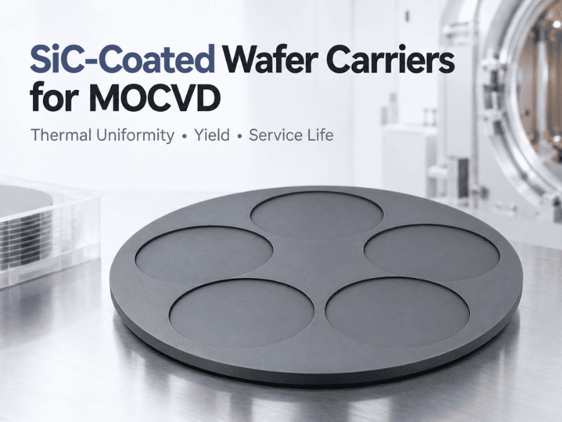 Vật mang wafer phủ SiC cho MOCVD: Độ đồng đều nhiệt, hiệu suất và tuổi thọ sử dụng
