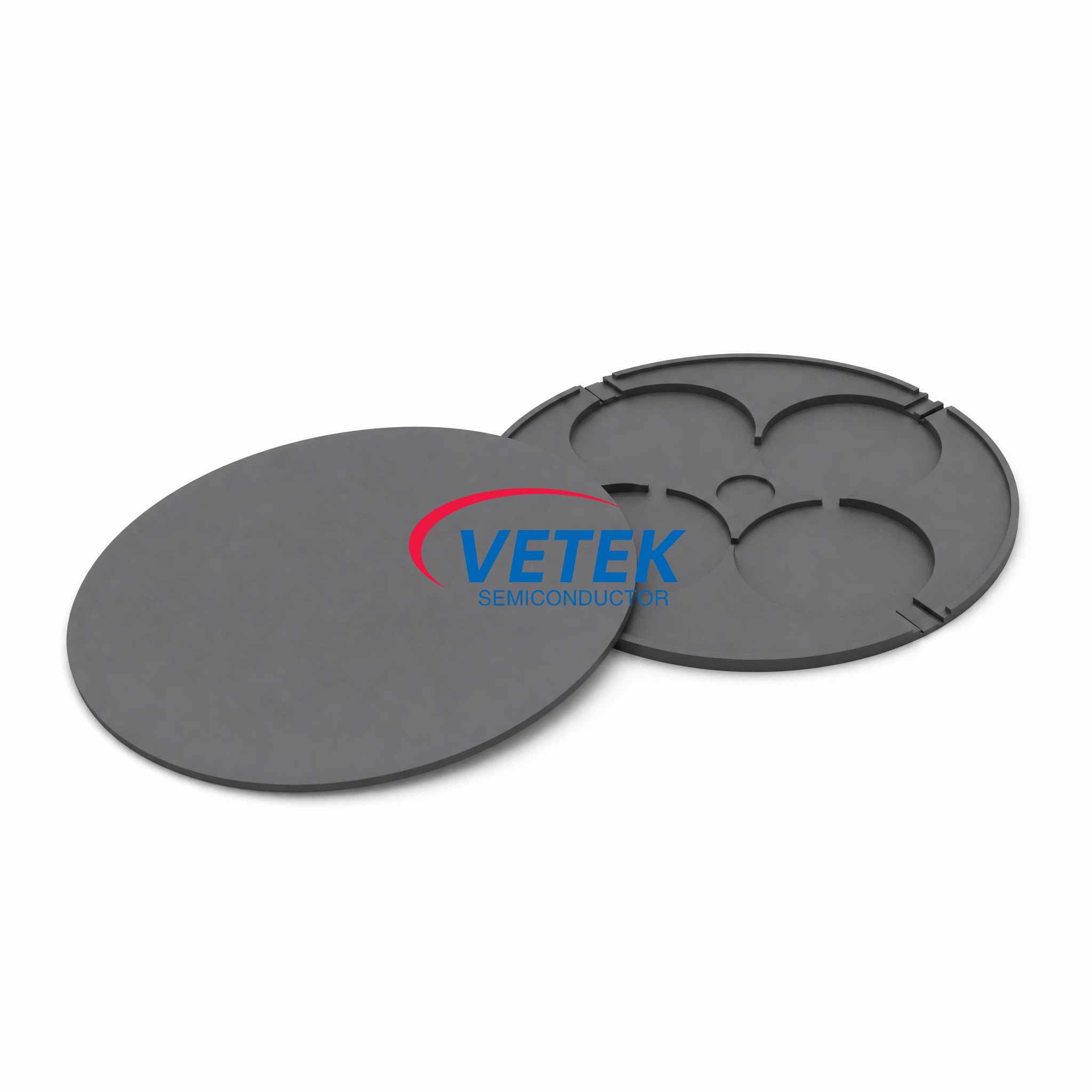 Chất mang RTP RTA phủ than chì CVD Silicon Carbide (SiC)