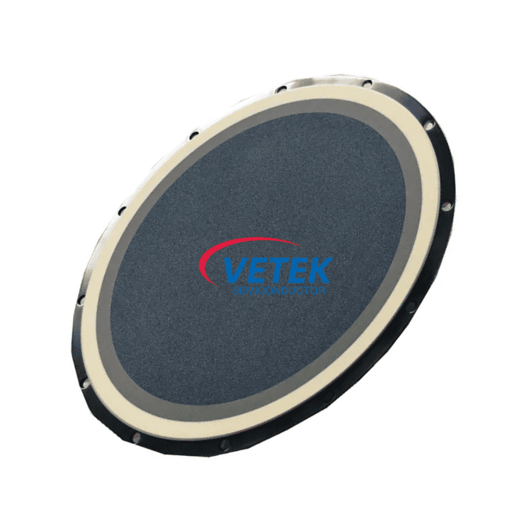 Mâm cặp chân không gốm SiC cho wafer